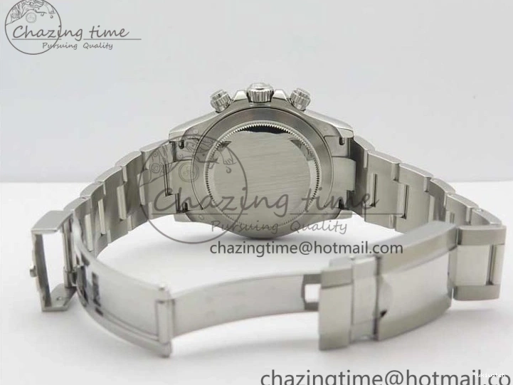 Bracelet Edition 1:1 Daytona Case 116509 Best SS 904L Dial and Noob Black SS SA4130 V3 0513